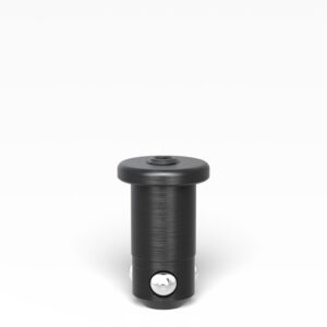 Fast Clamping Bolt flat without slot double - burnished