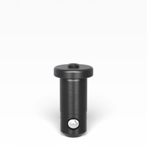 Fast Clamping Bolt flat without slot double - burnished