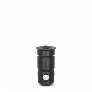 Flush Mount Bolt short - burnished