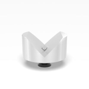 Prism Ø 80 90° with screwed-in collar - Aluminum
