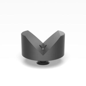 Prism Ø 80 90° with screwed-in collar - Polyamide