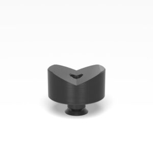 Prism Ø 60 135° with screwed-in collar - burnished