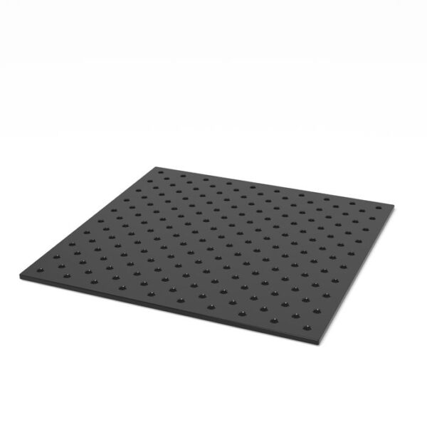 Perforated plate S355J2+N 1000x1000x18 Plasma nitrided Diagonal grid