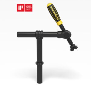 Pipe Clamp Universal - burnished / nitrided