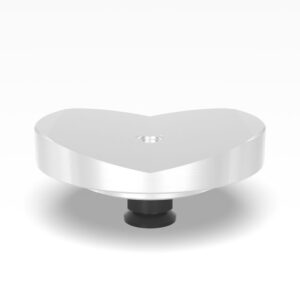 Prism Ø 120 157° with screwed-in collar - Aluminum