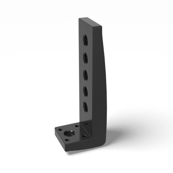 External stop bracket for perforated plates - nitrided