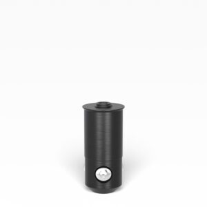 Flush Mount Bolt without slot double - burnished