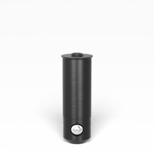 Flush Mount Bolt without slot triple - burnished