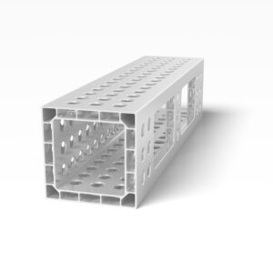 Aluminum profile U-shape 800x200x200