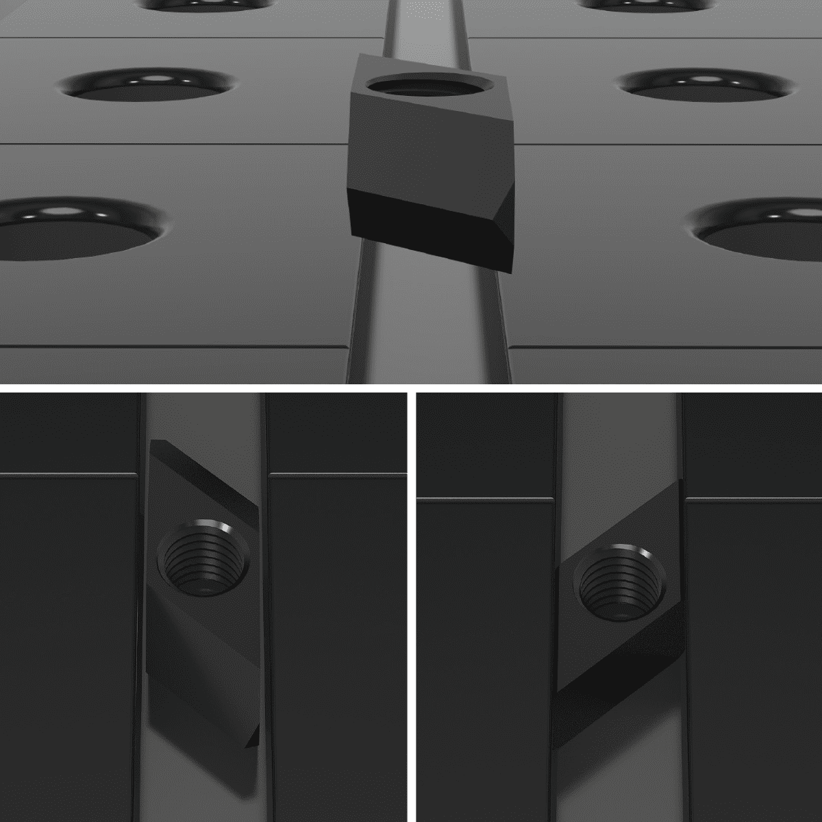 Hexagon Slot Table